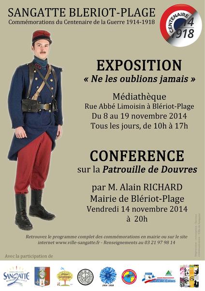 Conférence sur la patrouille de Douvres par M. Alain RICHARD