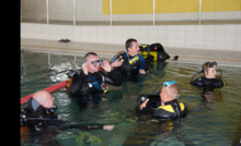 Herlies: baptêmes de plongée sportive et compétition amicale pour les 20 ans d’Abysse