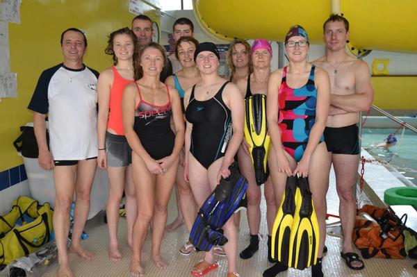 Les palmes étaient de sortie à la piscine de FREVENT