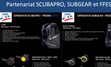 Partenariat SCUBAPRO, SUBGEAR et FFESSM