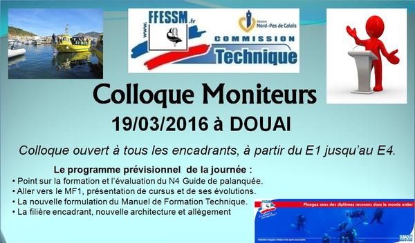 Colloque Moniteurs