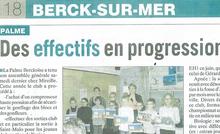 BERCK-SUR-MER Des effectifs en progression